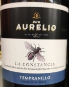 Don Aurelio La Constancia Tempranillo, Valdepenas, Spain