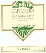 卡皮切拉酒莊維蒙蒂諾晚收甜白葡萄酒(Capichera Vendemmia Tardiva Isola dei Nuraghi IGT, Sardinia, Italy)