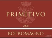 伯特羅瑪農(nóng)普里米蒂沃紅葡萄酒(Botromagno Primitivo Puglia IGT, Puglia, Italy)