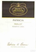 布瑯兄弟帕秋莎梅洛紅葡萄酒(Brown Brothers Patricia Merlot, Victoria, Australia)