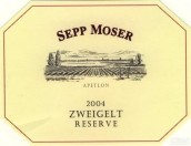 Sepp Moser Zweigelt Reserve, Neusiedlersee, Austria