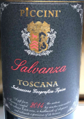 彼奇尼酒莊薩爾萬薩紅葡萄酒(Piccini Salvanza Chianti Colli Senesi DOCG, Tuscany, Italy)