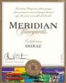 默里迪恩西拉紅葡萄酒(Meridian Vineyards Shiraz, California, USA)