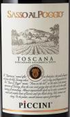 彼奇尼酒莊薩索阿波吉奧紅葡萄酒(Piccini Sasso Al Poggio Toscana IGT, Tuscany, Italy)