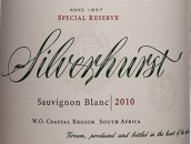 高康斯坦提亞銀色叢林赤霞珠干紅葡萄酒(High Constantia Silverhurst Cabernet Sauvignon, Constantia, South Africa)