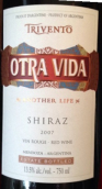 風(fēng)之語新生活西拉干紅葡萄酒(Trivento Otra Vida Shiraz, Tupungato, Argentina)