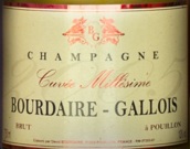 伯代爾-加盧瓦白中白香檳(Champagne Bourdaire-Gallois Blanc de Blancs, Champagne, France)