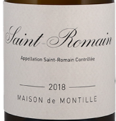 德蒙蒂酒庄（圣罗曼村）白葡萄酒(Maison de Montille Blanc, Saint-Romain, France)