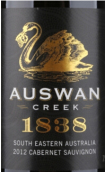 天鵝莊1838百年葡園赤霞珠紅葡萄酒(Auswan Creek 1838 Cabernet Sauvignon, South Australia, Australia)