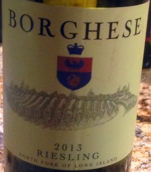 鮑格才酒莊莊園雷司令干白葡萄酒(Castello di Borghese Vineyard & Winery Estate Riesling, North Fork, USA North Fork, USA)