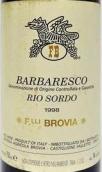 布羅維亞瑞索多巴巴萊斯科紅葡萄酒(Brovia Rio Sordo Barbaresco DOCG, Piedmont, Italy)