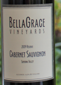 貝拉·格蕾絲珍藏系列赤霞珠干紅葡萄酒(Bella Grace Vineyards Reserve Cabernet Sauvignon, USA)