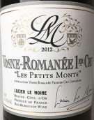 路西安僧侶小山丘（沃恩-羅曼尼一級(jí)園）紅葡萄酒(Lucien le Moine Les Petits Monts, Vosne Romanee 1er Cru, France)