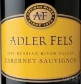 阿德勒菲尔斯赤霞珠干红葡萄酒（俄罗斯河）(Adler Fels Cabernet Sauvignon, Russian River Valley, USA)