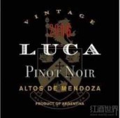 盧卡酒莊黑皮諾干紅葡萄酒(Luca Pinot Noir, Mendoza, Argentina)