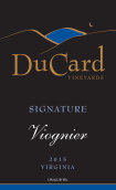 杜卡德酒莊標志維歐尼干白葡萄酒(Ducard Vineyards Signature Viognier, Virginia, USA)