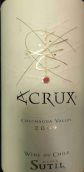 蘇提爾酒莊十字架紅葡萄酒(Vina Sutil Acrux, Colchagua Valley, Chile)