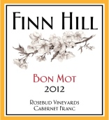 芬恩山本末玫瑰花蕾園品麗珠桃紅葡萄酒(Finn Hill Bon Mot Rosebud Vineyards Cabernet Franc, Wahluke Slope, USA)