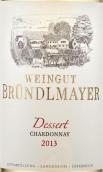 布德梅爾酒莊霞多麗甜白葡萄酒(Weingut Brundlmayer Dessert Chardonnay, Niederosterreich, Austria)