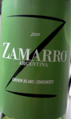 扎瑪瑞白詩(shī)南-特濃情干白葡萄酒(Zamarro Chenin Blanc-Torrontes, Mendoza, Argentina)