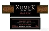 Xumek Sol Huarpe Malbec, Zonda Valley, Argentina