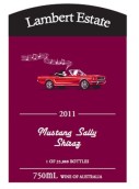 蘭伯特野馬莎莉西拉干紅葡萄酒(Lambert Estate Mustang Sally Shiraz, Barossa Valley, Australia)