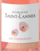 圣蘭內(nèi)斯酒莊虞美人桃紅葡萄酒(Domaine Saint-Lannes Les Coquelicots Rose, Cotes de Gascogne, France)