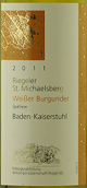 巴登酒莊龍椅灰皮諾晚收白葡萄酒(Badischer Winzerkeller Weiber Burgunder Spatlese Kaiserstuhl, Baden, Germany)