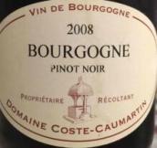 寇斯特·特馬丹酒莊黑皮諾干紅葡萄酒(Domaine Coste-Caumartin Pinot Noir, Bourgogne, France)