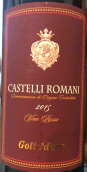 哥特黄金卡斯特利罗马尼红葡萄酒(Gotto d'Oro Castelli Romani Rosso, Lazio, Italy)