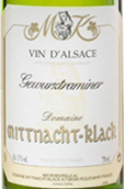 米特·克拉克酒莊瓊瑤漿干白葡萄酒(Domaine Mittnacht-Klack Gewurztraminer, Alsace, France)