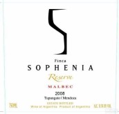 索菲亚酒庄珍藏马尔贝克干红葡萄酒(Finca Sophenia Reserve Malbec, Tupungato, Argentina)