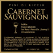卡瓦維尼底里奇奧赤霞珠干紅葡萄酒(Cava Winery & Vineyard Vini di Riccio Cabernet Sauvignon, New Jersey, USA)