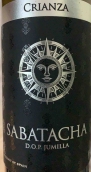 圣伊西德羅酒莊薩巴塔查陳釀紅葡萄酒(Bodegas San Isidro Sabatacha Crianza, Jumilla, Spain)