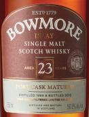 波摩23年蘇格蘭單一麥芽威士忌(Bowmore Aged 23 Years Single Malt Scotch Whisky, Islay, UK)