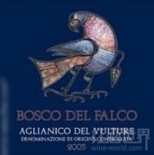 格里菲克盧卡尼亞博斯克菲克艾格尼科紅葡萄酒(Grifalco della Lucania Bosco del Falco Aglianico del Vulture, Basilicata, Italy)