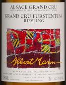 阿伯曼酒莊富騰特級(jí)園雷司令半干型白葡萄酒(Albert Mann Grand Cru Furstentum Riesling, Alsace Grand Cru, France)