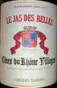 格蘭德賽爾酒莊加斯貝拉紅葡萄酒(Les Grandes Serres Le Jas de Belles, Cotes du Rhone Villages, France)