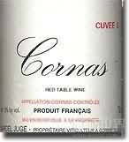 馬塞爾逐杰酒莊C特釀紅葡萄酒(Marcel Juge Cuvee C, Cornas, France)