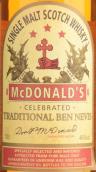 本尼維斯麥克唐納之慶傳統(tǒng)蘇格蘭單一麥芽威士忌(McDonald's Celebrated Traditional Ben Nevis Single Malt Scotch Whisky, Highlands, UK)