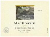 麥羅蒂金石山園黑皮諾干紅葡萄酒(MacRostie Goldrock Ridge Pinot Noir, Sonoma Coast, USA)