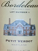 波德羅酒莊1號味而多干紅葡萄酒(Boardeleau Lot No.1 Petit Verdot, Maryland, USA)