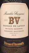 柏里欧乔治拉图私人珍藏赤霞珠干红葡萄酒(Beaulieu Vineyard BV Georges de Latour Private Reserve Cabernet Sauvignon, Napa Valley, USA)