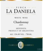 Bodega Barberis Finca La Daniela Chardonnay, Mendoza, Argentina