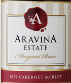 阿拉維納赤霞珠-梅洛混釀干紅葡萄酒(Aravina Estate Cabernet - Merlot, Margaret River, Australia)