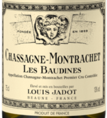 路易亞都酒莊（夏山-蒙哈榭一級園）白葡萄酒(Louis Jadot Baudines, Chassagne-Montrachet Premier Cru, France)