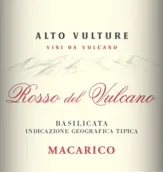 馬加利科酒莊火神紅葡萄酒(Macarico Rosso del Vulcano Basilicata IGT, Basilicata, Italy)