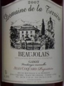 沃勒海姆特雷萊拉約翰叔叔博若萊干紅葡萄酒(Wollersheim Winery Domaine de la Terriere Beaujolais Uncle Jean, Washington, USA)