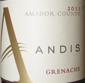 安迪斯歌海娜紅葡萄酒(Andis Wines Grenach, Amador County, USA)
