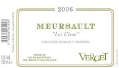 維爾戈酒莊克羅斯（默爾索村）白葡萄酒(Verget Les Clous, Meursault, France)